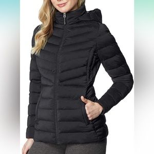 32 Degrees Heat Women's Hooded 4-Way Stretch Jacket